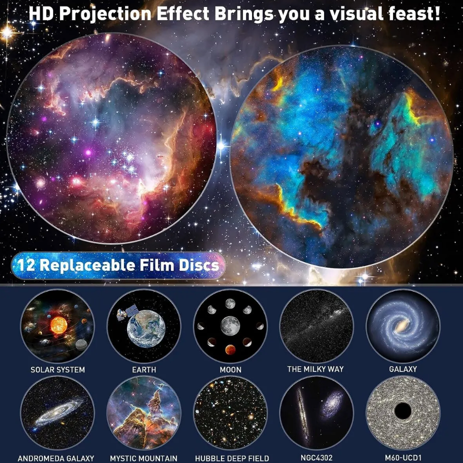 Galaxy Starry Sky Projector