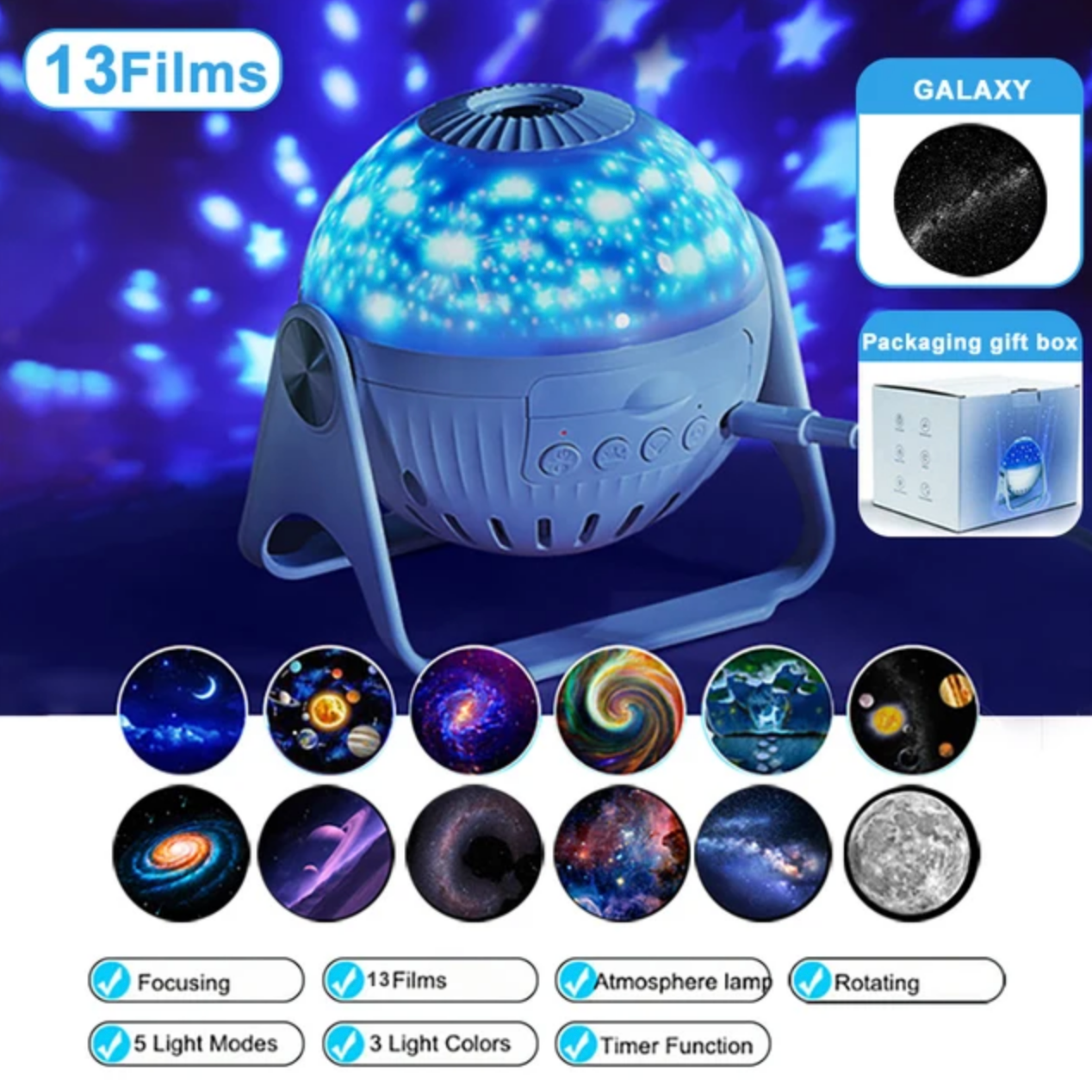 Planetarium Galaxy Night Light