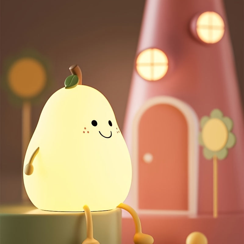 Cute Pear Night Light